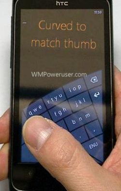 „Windows Phone 8“ pasiūlys išriestą virtualią klaviatūrą