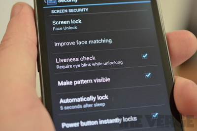 „Android 4.1“ neleis atblokuoti telefono, pasinaudojus savininko nuotrauka „Android 4.1“ neleis atblokuoti telefono, pasinaudojus savininko nuotrauka