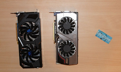 „Sapphire Radeon HD 7870 2GB OC“ – tylusis spartintuvas