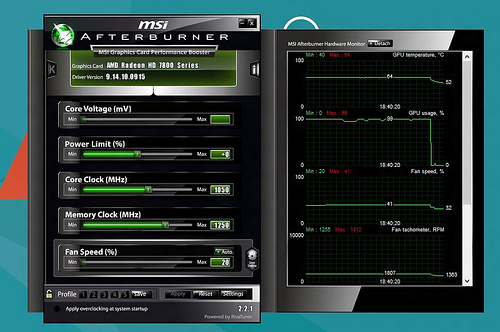 „Sapphire Radeon HD 7870 2GB OC“ – tylusis spartintuvas