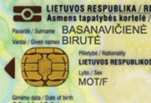 Dėl asmens tapatybės kortelių su nauju saugesniu skaitmeniniu lustu Dėl asmens tapatybės kortelių su nauju saugesniu skaitmeniniu lustu