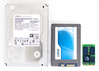 3,5″ standusis diskas, 2,5″ SSD ir SSD su „mSATA“ sąsaja 3,5″ standusis diskas, 2,5″ SSD ir SSD su „mSATA“ sąsaja
