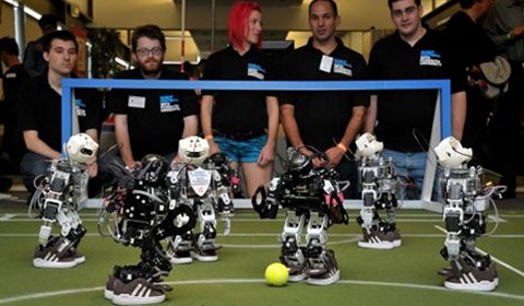 Olimpiadoje varžosi ir robotai