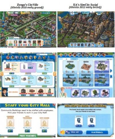 „Zynga“ apkaltino EA taip pat kopijavus jų žaidimus „Zynga“ apkaltino EA taip pat kopijavus jų žaidimus