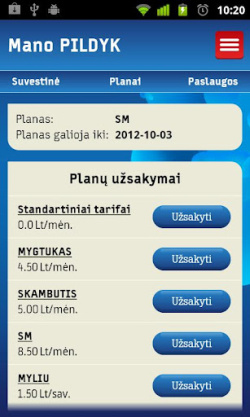 „Pildyk“ vartotojams – pirmoji savitarnos programėlė Baltijos šalyse