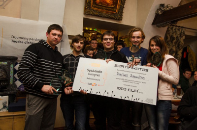 Išaiškėjo tris naktis trukusio „SysAdmin 2012“ turnyro nugalėtojai Išaiškėjo tris naktis trukusio „SysAdmin 2012“ turnyro nugalėtojai