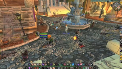 Programišiai žaidimo „World of Warcraft“ didmiesčius pavertė kapinynais Programišiai žaidimo „World of Warcraft“ didmiesčius pavertė kapinynais