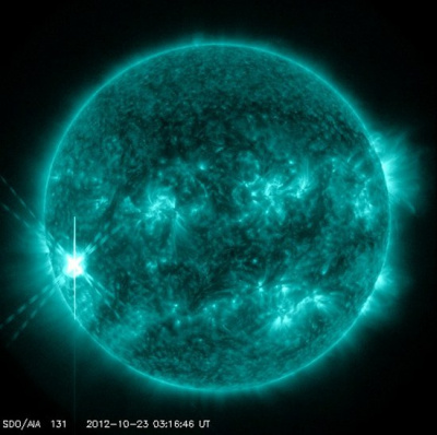 X 1,8 galios Saulės žybsnis sutrikdė radijo ryšį X 1,8 galios Saulės žybsnis sutrikdė radijo ryšį