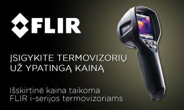 Išskirtinė kaina FLIR termovizoriams