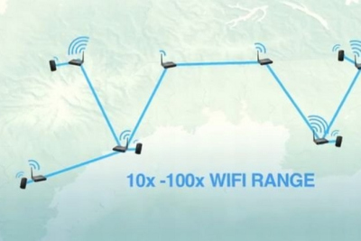 „Mesh Extender“ „atriš“ telefonus nuo mobiliojo ryšio tinklų „Mesh Extender“ „atriš“ telefonus nuo mobiliojo ryšio tinklų