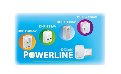 Nauji „D-Link Powerline“ adapteriai, skirti multimedijos turinio perdavimui namų tinkluose