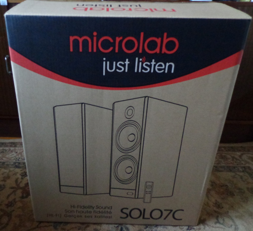 22 kilogramai, 400 gramų garso: „Microlab Solo 7C“ apžvalga
