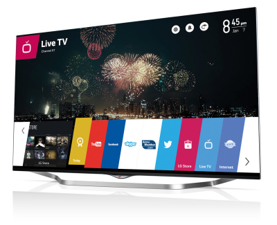 LG pristatė 2014 metams skirtų televizorių seriją
