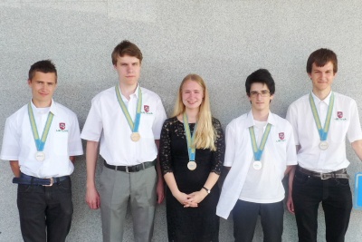 Tarptautinėje fizikos olimpiadoje lietuviai pelnė keturis sidabro ir vieną bronzos medalius