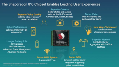 „Qualcomm Snapdragon 810“ bus žymiai taupesnis, nei pirmtakas