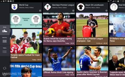 Naujoji „Samsung“ mobilioji programėlė – dovana futbolo sirgaliams