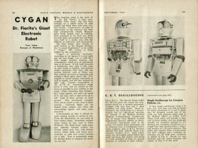„Cygan“: robotas atkeliavęs iš 1950-ųjų metų „Cygan“: robotas atkeliavęs iš 1950-ųjų metų