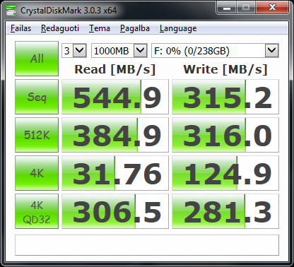 Ypač pigus 256 GB SSD diskas: „Transcend SSD370“ apžvalga