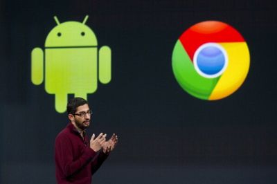 „Google“ gali apjungti „Android“ ir „Chrome OS“