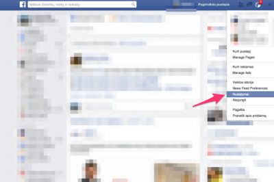 Kaip išjungti savaime pasileidžiančius vaizdo siužetus „Facebook“?