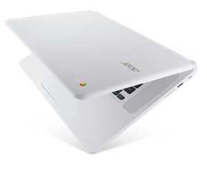 „Acer“ debiutuoja su pirmuoju 15,6" „Chromebook“ nešiojamuoju kompiuteriu
