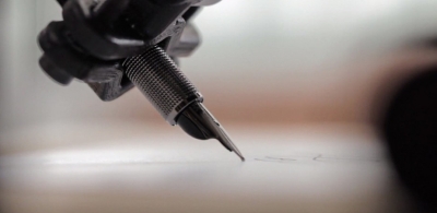 Robotas kopijuoja žmogaus rašyseną