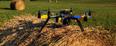 JAV ūkininkai žvalgosi į dronus