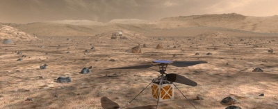 Marso tyrimams – robotinės skraidyklės