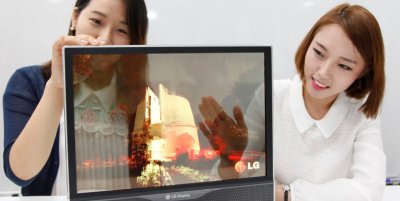 „LG“ sukūrė skaidrų ekraną
