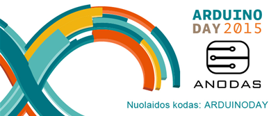 „Arduino Day 2015“ nuolaidos