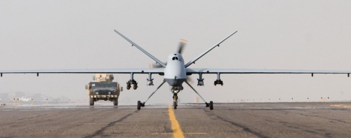 Kaip nusipirkti karinį JAV droną?