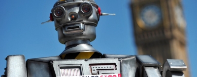 Žmonių teisių gynėjai siekia uždrausti „robotus-žudikus“