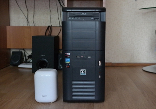 Mini kompiuterio „Acer Revo One RL85“ apžvalga