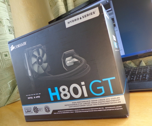 „Corsair H80i GT“ aušinimo skysčiu apžvalga