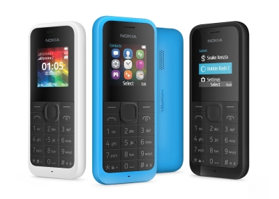 „Microsoft“ atnaujino itin nebrangią „Nokia 105“ seriją