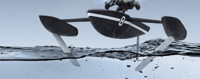 Naujasis „Parrot“ dronas valdys dangų ir vandenis