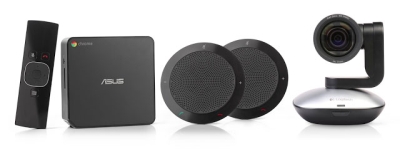 „Google“ atnaujino susirinkimams skirtą „Chromebox“ „Google“ atnaujino susirinkimams skirtą „Chromebox“