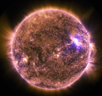 NASA užfiksavo įspūdingą Saulės pliūpsnį