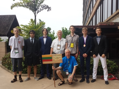 Tarptautinėje matematikos olimpiadoje Tailande laimėtas bronzos medalis Tarptautinėje matematikos olimpiadoje Tailande laimėtas bronzos medalis