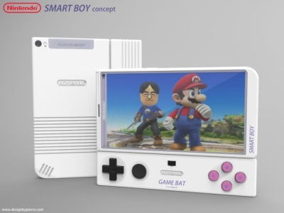 Pristatytas „Nintendo Smart Boy“ išmanaus telefono konceptas Pristatytas „Nintendo Smart Boy“ išmanaus telefono konceptas