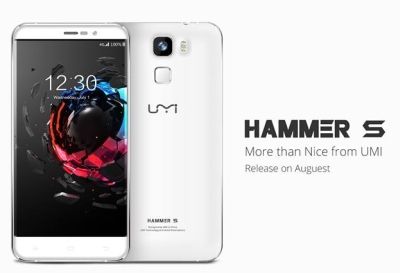 Atnaujintas išmanusis telefonas „UMI Hammer S“ Atnaujintas išmanusis telefonas „UMI Hammer S“