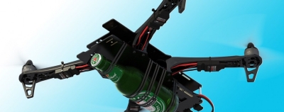 „Flytrex“ dronas transportuos alų ir sumuštinius