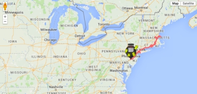 „HitchBOT“ kelionė baigėsi. Su robotu brutaliai susidorota „HitchBOT“ kelionė baigėsi. Su robotu brutaliai susidorota
