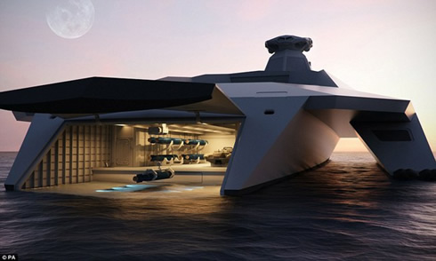 Karinis superlaivas 2050-iesiems