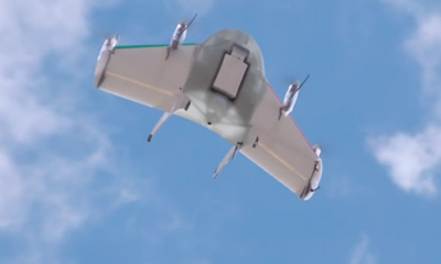 „Google“ drono bandymai NASA priežiūroje