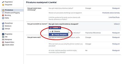 Kaip pakeisti „Facebook“ nustatymus, kad maksimaliai apsaugotumėte savo privatumą