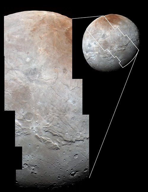 Žemę pasiekė didelės raiškos Plutono palydovo nuotraukos