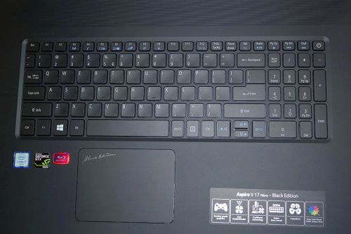 Nešiojamojo žaidimų kompiuterio „Acer Aspire V17 Nitro VN7-792G-718U Black Edition“ apžvalga