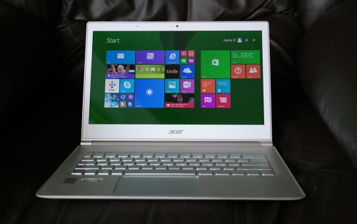 Ultrabooko „Acer Aspire S7-393“ apžvalga