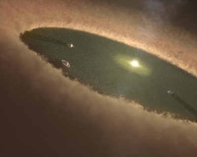 Mokslininkai pirmą kartą aptiko besiformuojančią planetą Mokslininkai pirmą kartą aptiko besiformuojančią planetą